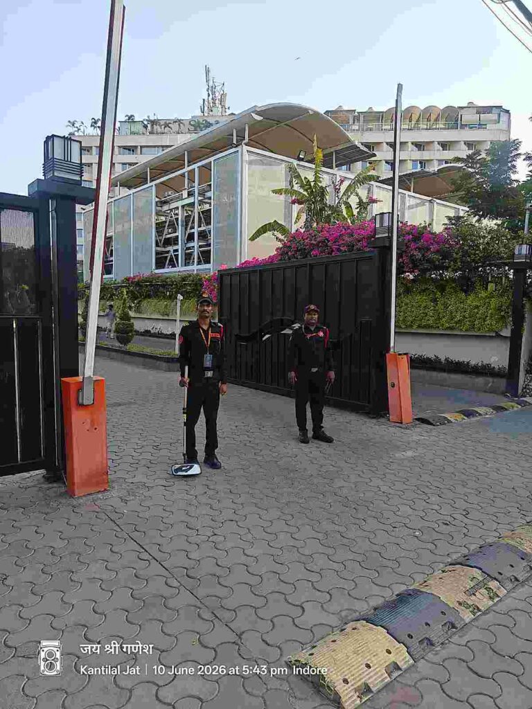 Professional Security Guards at Commercial Property in Indore