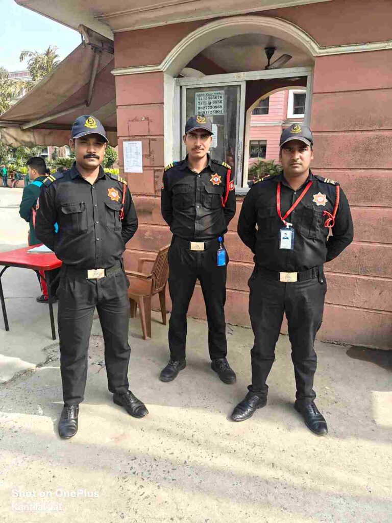 Professional Security Guards on Duty in Indore