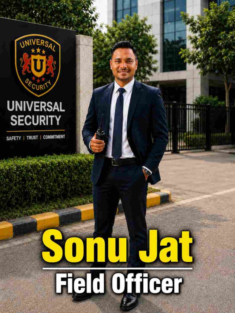 Sonu Jat | Field Officer – Universal Security
